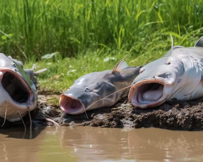 peixes mortos no rio feio