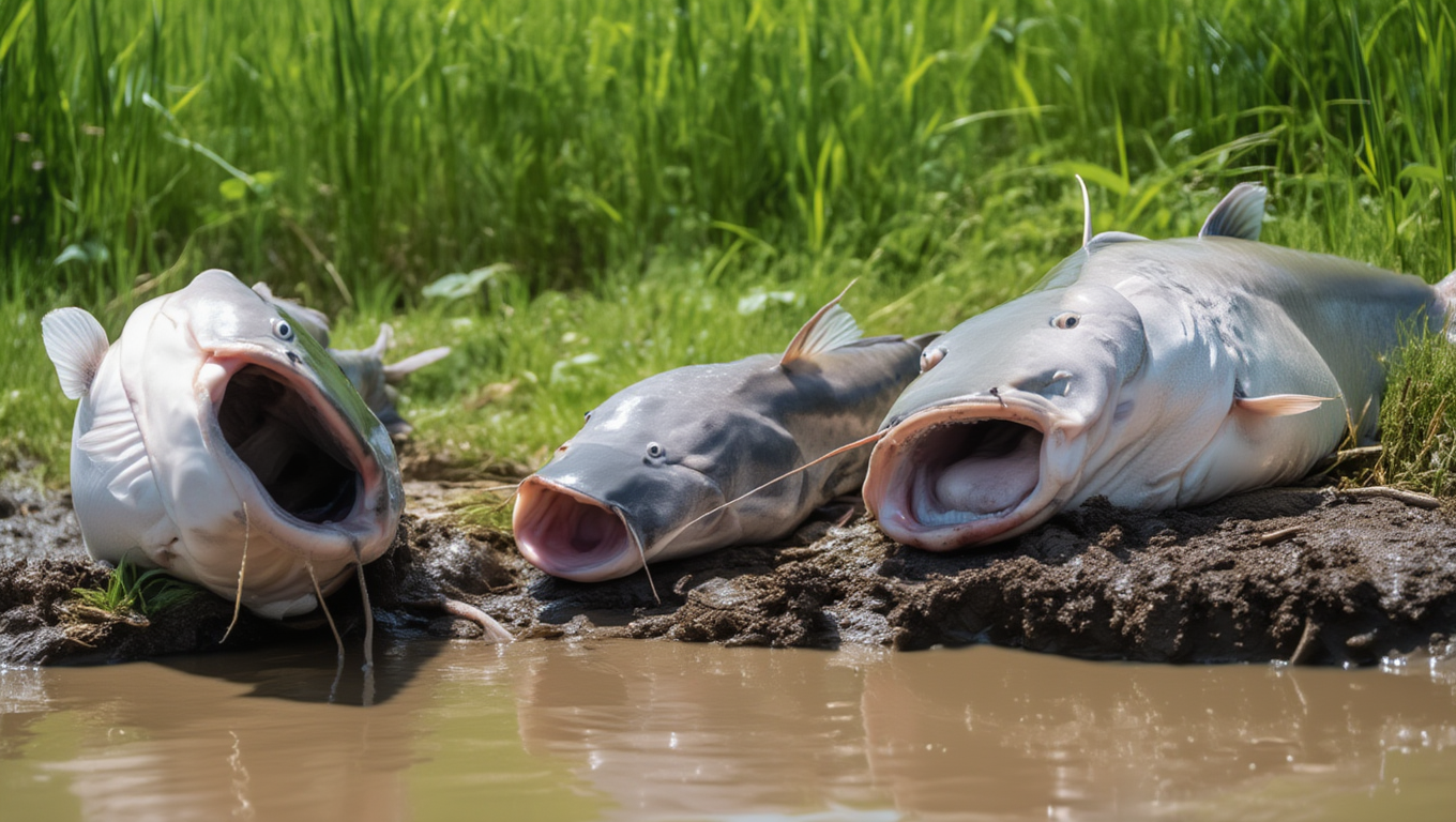 peixes mortos no rio feio