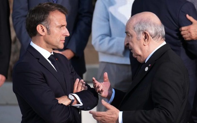ALGERIA ALERTS FRANCE SOBRE TENSÕES RECENTES