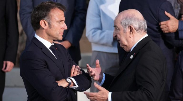 ALGERIA ALERTS FRANCE SOBRE TENSÕES RECENTES