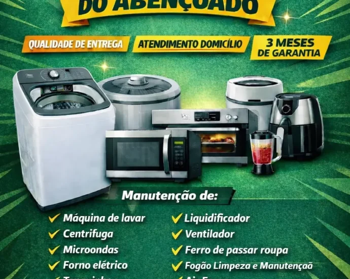 Assistência Técnica do Abençoado em Castilho SP