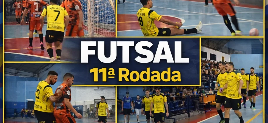 FUTSAL DE FÉRIAS 2026 EM CASTILHO: MÃO NEGRA GOLEIA E ATLETICANOS CONFIRMA FORÇA NA 11ª RODADA
