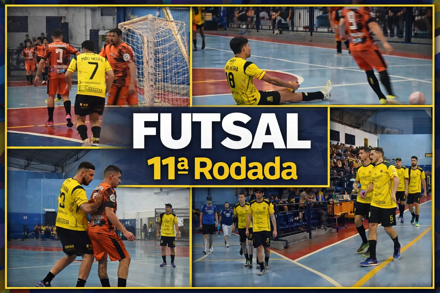 FUTSAL DE FÉRIAS 2026 EM CASTILHO: MÃO NEGRA GOLEIA E ATLETICANOS CONFIRMA FORÇA NA 11ª RODADA