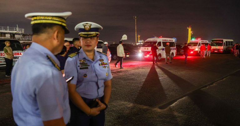 Mergulhadores BUSCAM DESAPARECIDOS NAS FILIPINAS