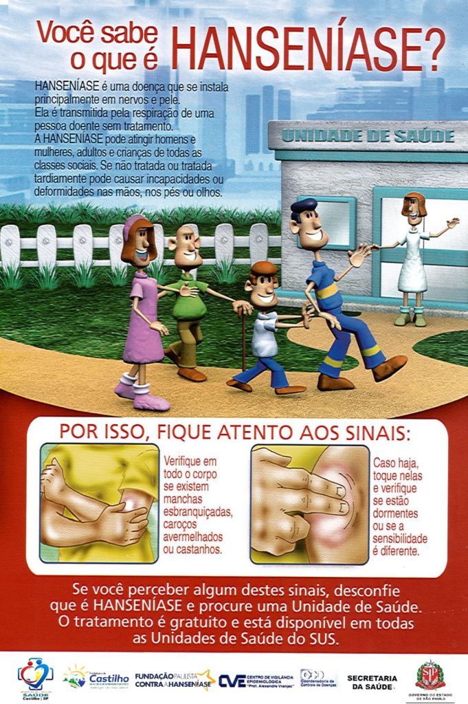 CONSCIENTIZAÇÃO SOBRE A HANSENÍASE EM CASTILHO