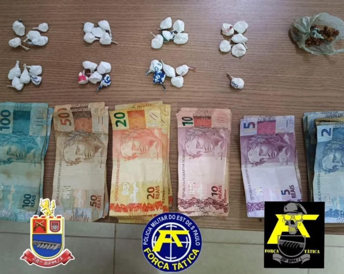 TRÁFICO DE DROGAS: CASAL É PRESO EM ANDRADINA (SP)