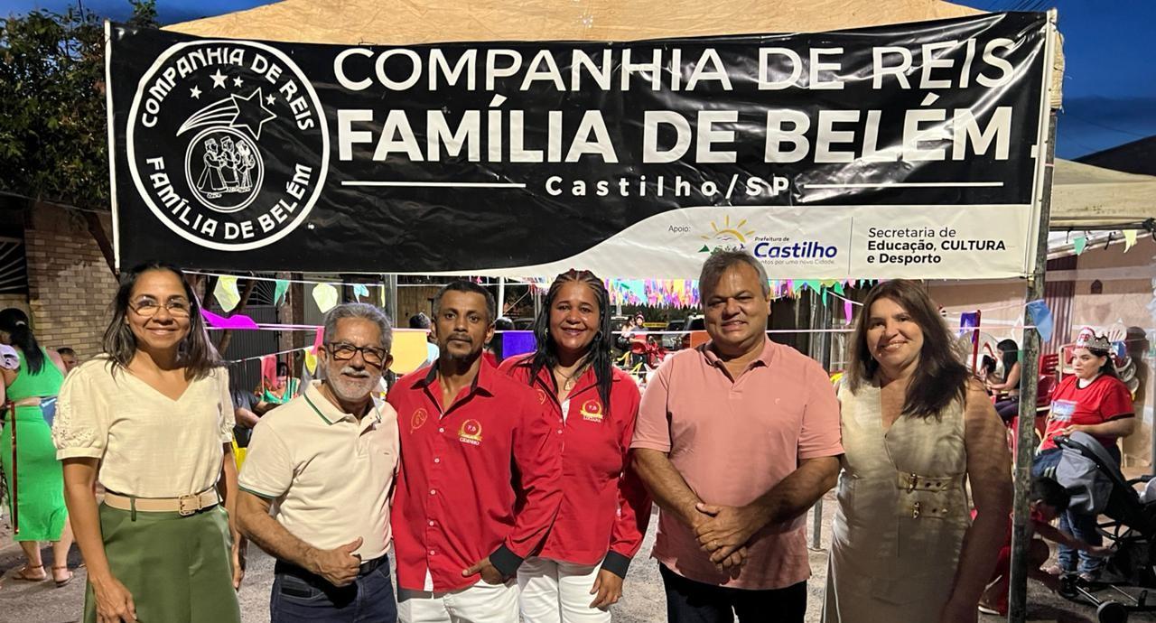 COMPANHIA DE REIS FAMILIA DE BELÉM EM CASTILHO