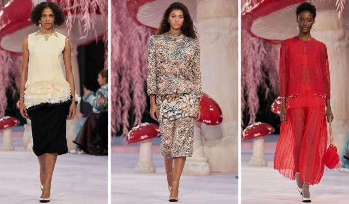 MODELOS BRASILEIRAS BRILHAM NO DESFILE DA CHANEL