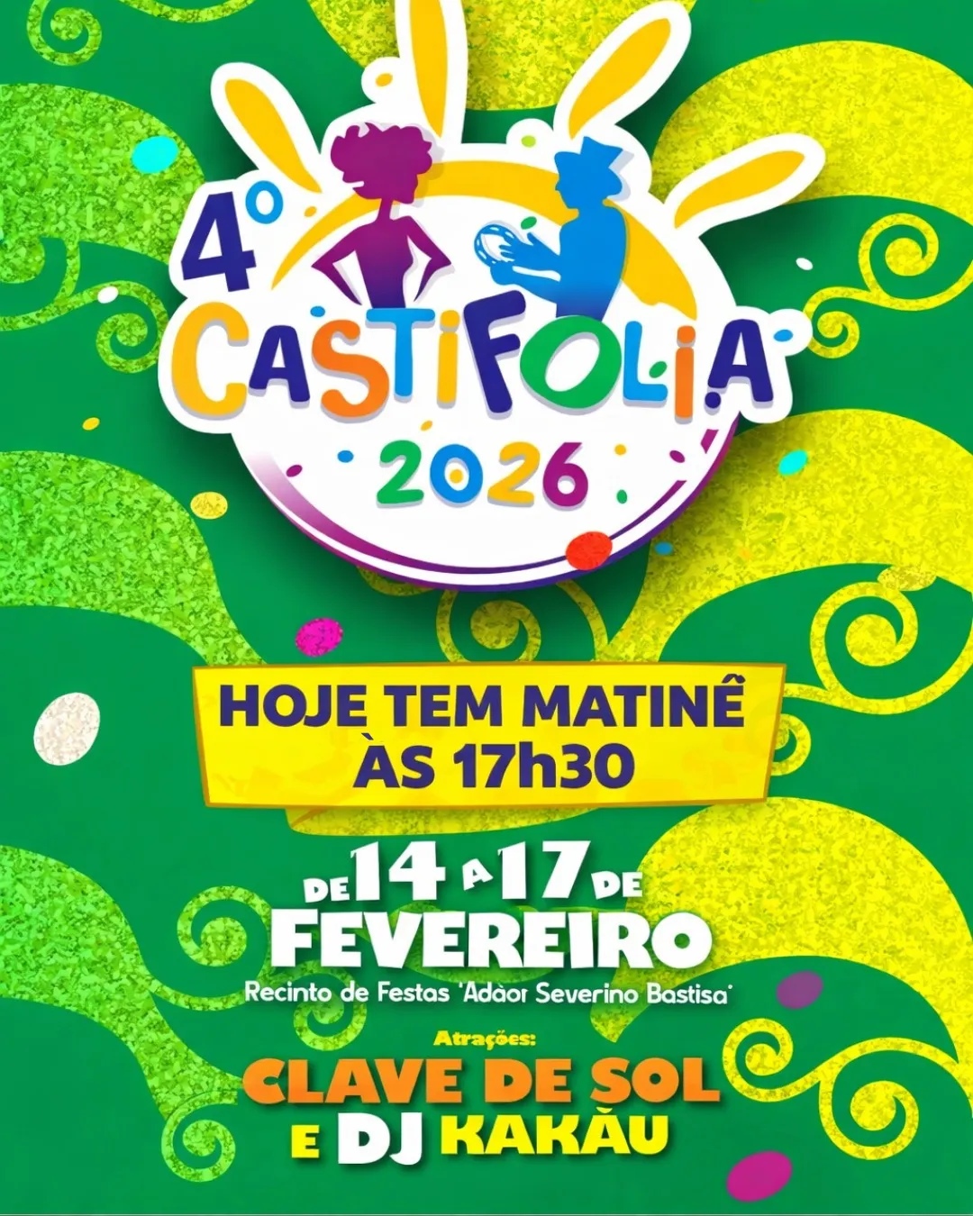 Castifolia hoje terá 9 horas seguidas de festa em Castilho