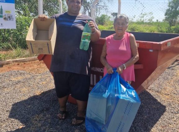 Ecoponto Urbano: DESCARTE CORRETO EM CASTILHO