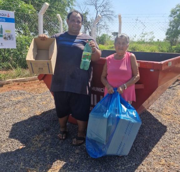 Ecoponto Urbano: DESCARTE CORRETO EM CASTILHO