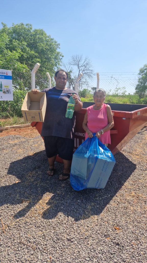 Ecoponto Urbano: DESCARTE CORRETO EM CASTILHO