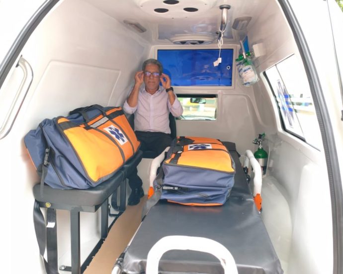 AMBULÂNCIAS NOVAS: PAULO BOAVENTURA REFORÇA SAÚDE