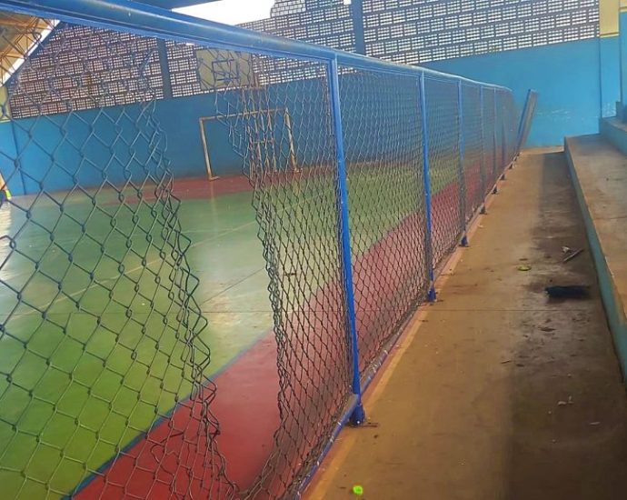 REVITALIZAÇÃO DA QUADRA POLIESPORTIVA NO NOVA YORK