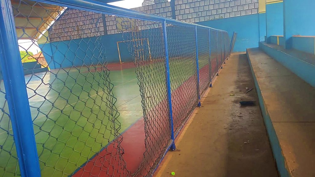 REVITALIZAÇÃO DA QUADRA POLIESPORTIVA NO NOVA YORK