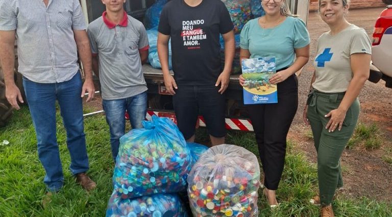 TAMPINHAS PLÁSTICAS: SOLIDARIEDADE EM CASTILHO