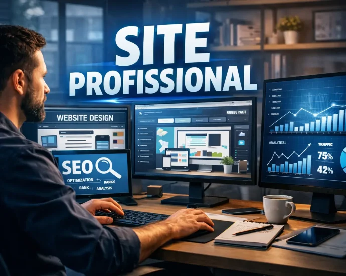 CRIAÇÃO DE SITE PROFISSIONAL: O PASSO QUE DEFINE QUEM VENDE E QUEM SOME NO GOOGLE O Nº1