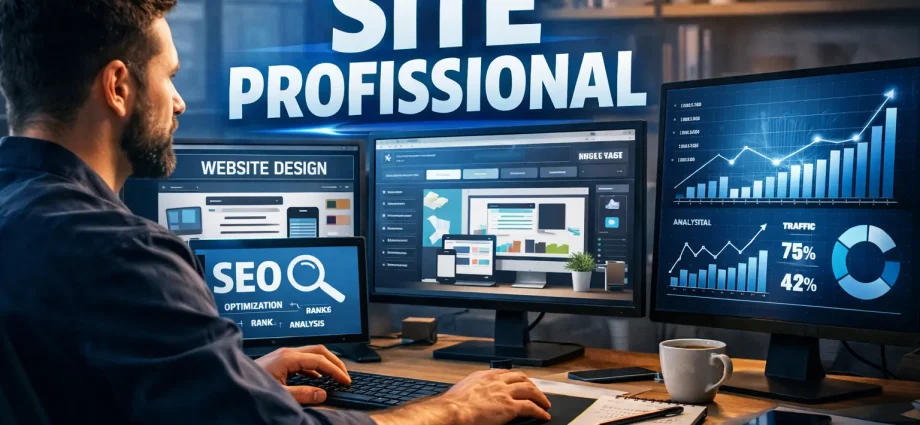 CRIAÇÃO DE SITE PROFISSIONAL: O PASSO QUE DEFINE QUEM VENDE E QUEM SOME NO GOOGLE O Nº1