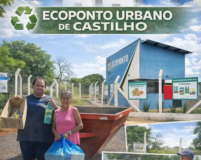 ECOPONTO EM CASTILHO COMPLETA 2 MESES E MUDA HÁBITOS URBANOS