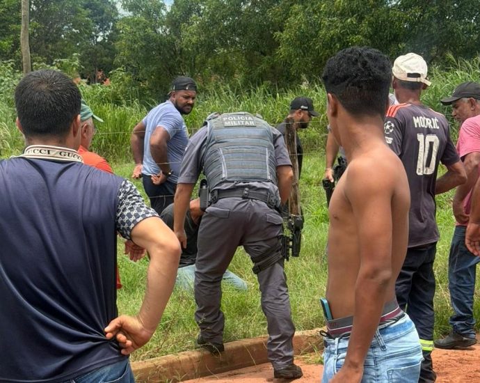 HOMEM CAPTURADO APÓS AGREDIR IDOSA EM CASTILHO (SP)