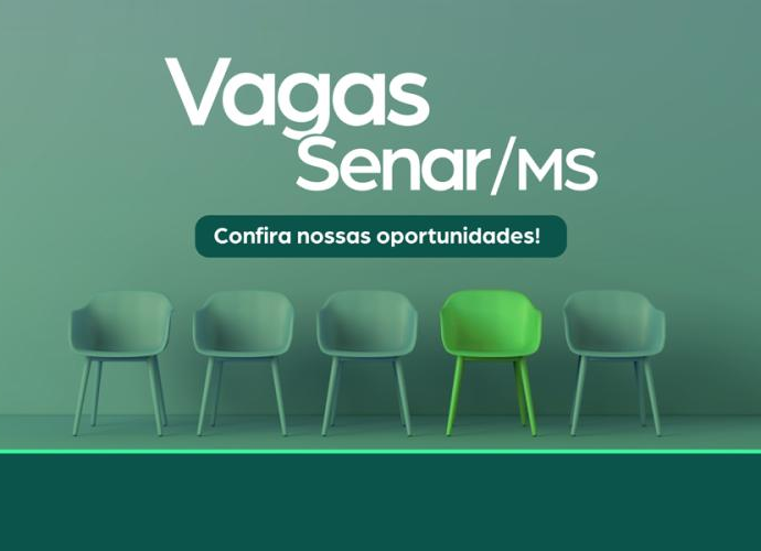 PROCESSO SELETIVO DO SENAR/MS OFERECE 3 CARGOS E SALÁRIOS DE ATÉ R$ 9,5 MIL