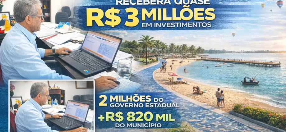 PRAINHA DE CASTILHO RECEBE INVESTIMENTO DE R$ 3 MILHÕES E MUDA TURISMO EM 2026