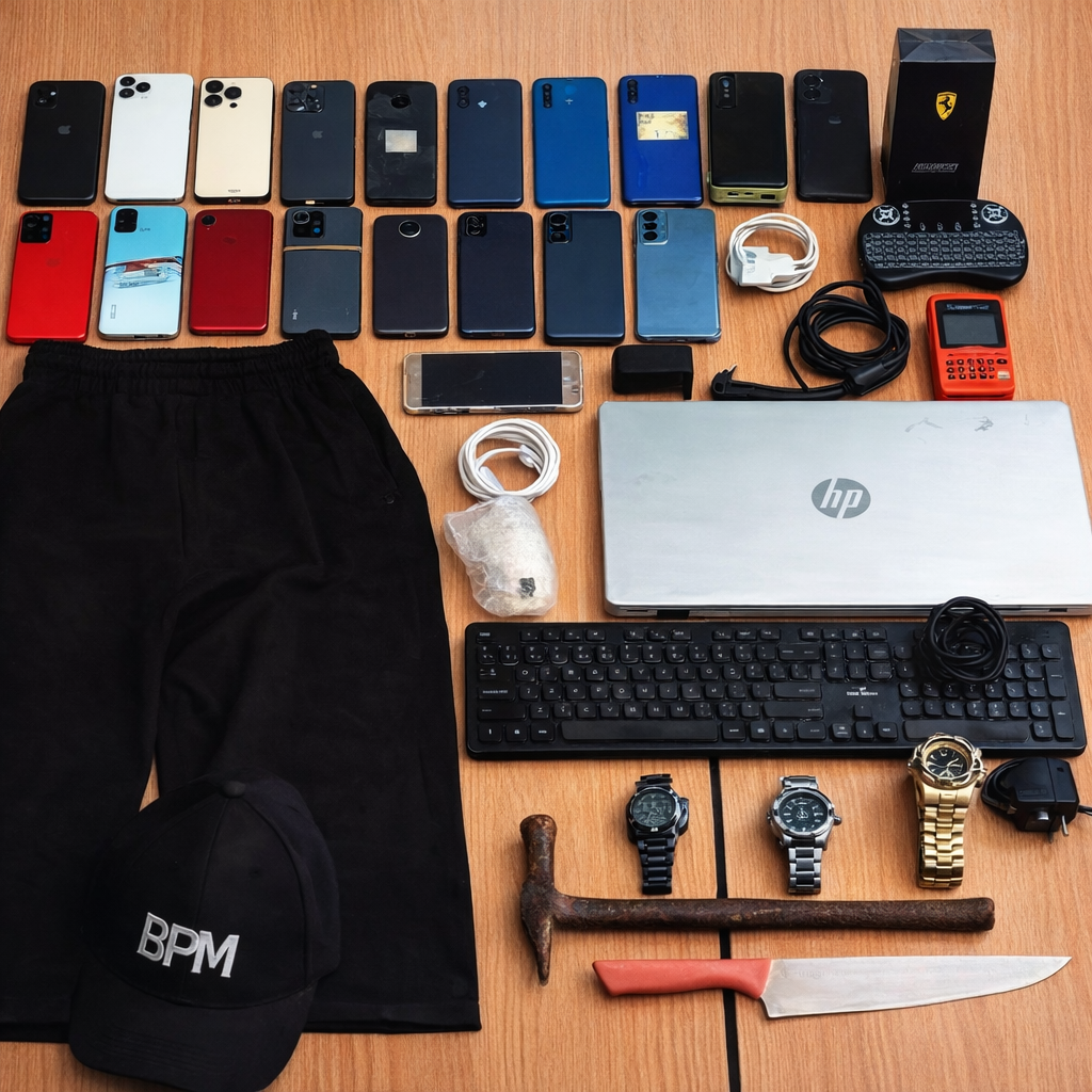 FURTO QUALIFICADO: ROCAF PRENDE SUSPEITO EM ANDRADINA