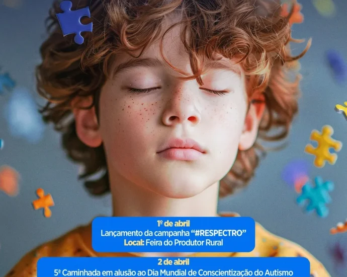 ABRIL AZUL EM CASTILHO: CONSCIENTIZAÇÃO E RESPEITO PELO AUTISMO