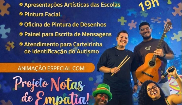 CAMPANHA RESPECTRO EM CASTILHO: CONSCIENTIZAÇÃO SOBRE O AUTISMO COM PROGRAMAÇÃO ESPECIAL