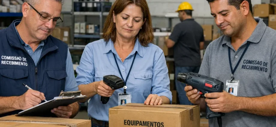 COMISSÃO DE RECEBIMENTO DE MATERIAIS DE CASTILHO