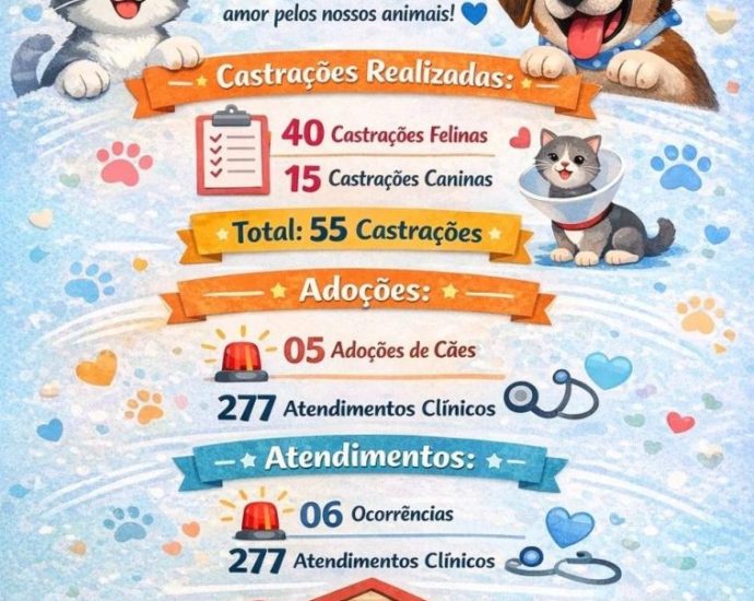 PROTEÇÃO ANIMAL: AÇÕES EM CASTILHO EM 2023