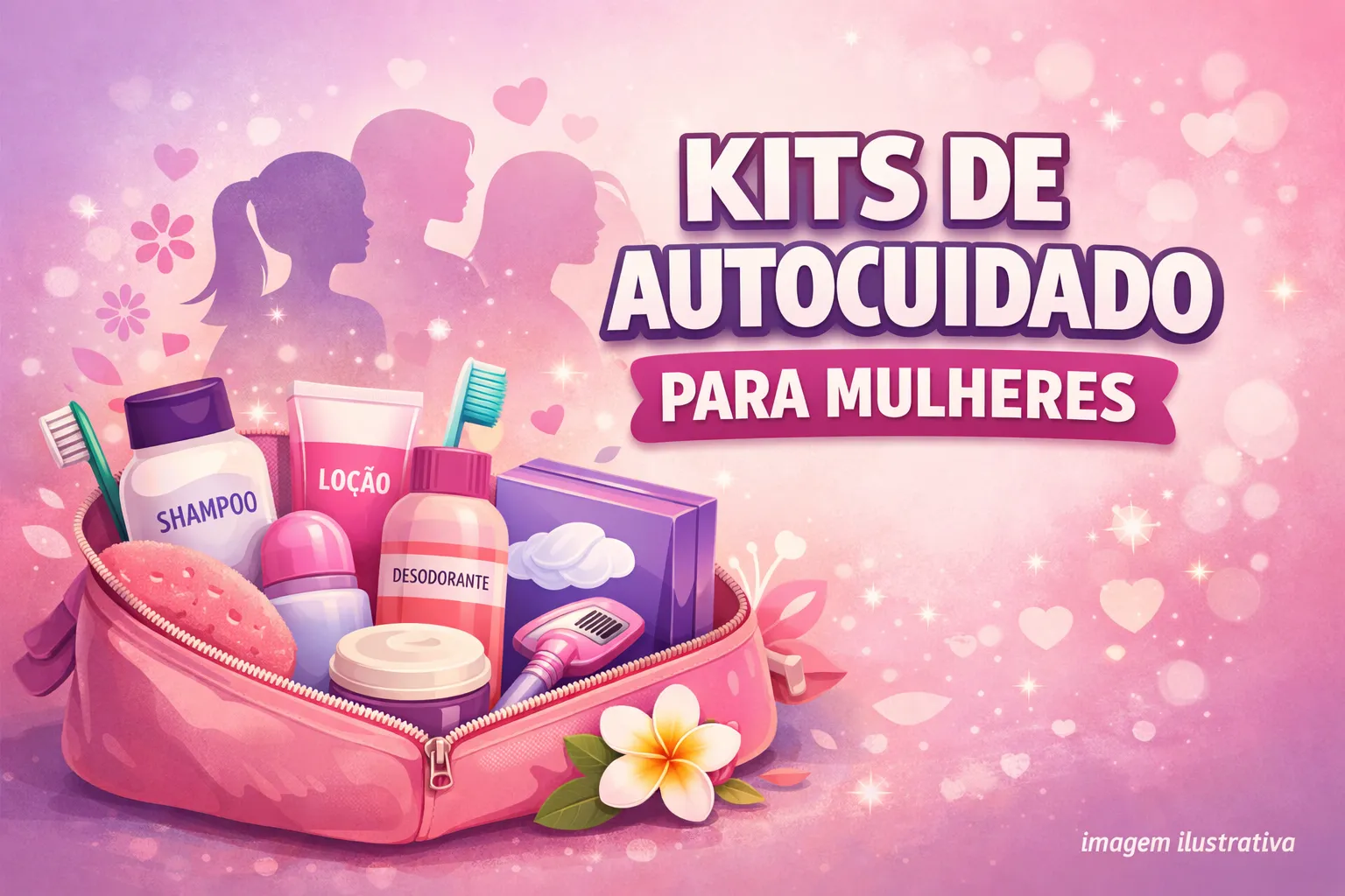 KITS DE AUTOCUIDADO PARA MULHERES: 300 UNIDADES CHEGAM AO CRAS EM 2026