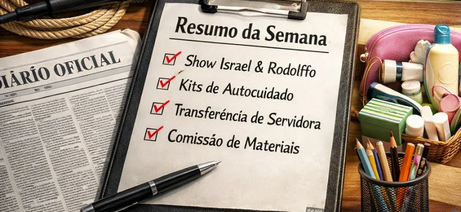 RESUMO DA SEMANA DO DIÁRIO OFICIAL DE CASTILHO: 5 ATOS IMPORTANTES