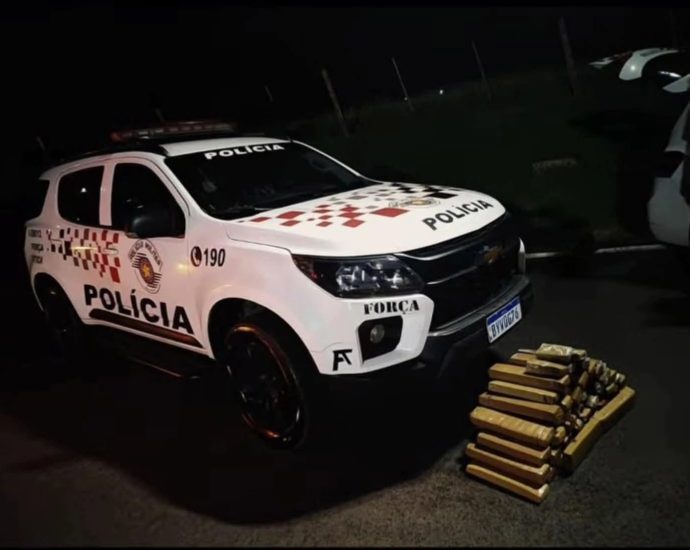 TRÁFICO DE DROGAS: CASAL PRESO COM 46 KG DE MACONHA