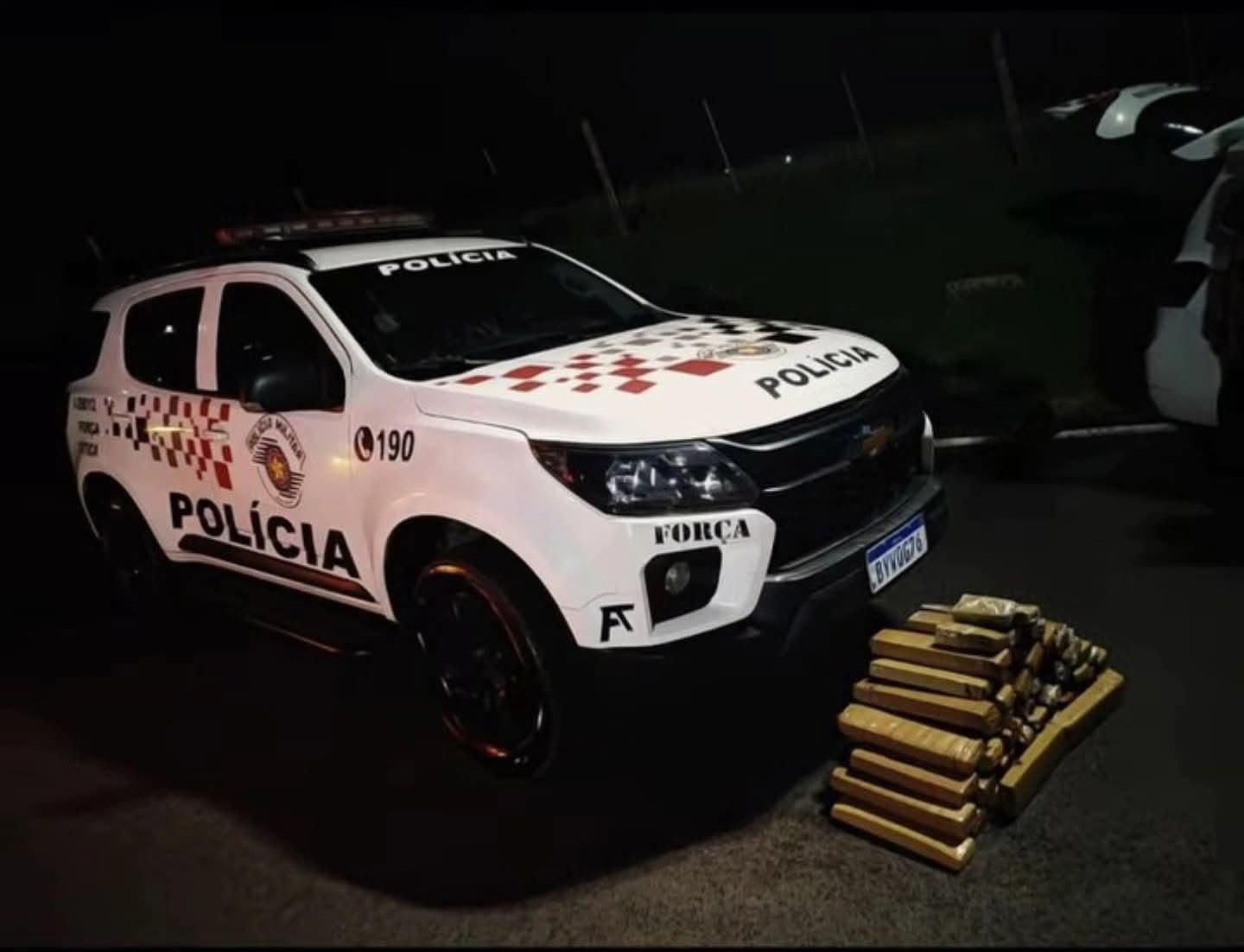 TRÁFICO DE DROGAS: CASAL PRESO COM 46 KG DE MACONHA