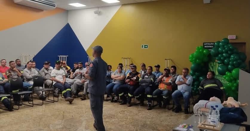 PRIMEIROS SOCORROS: PALESTRA DO CORPO DE BOMBEIROS