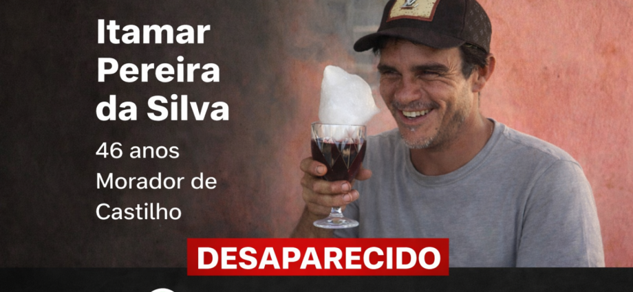 Família de Castilho (SP) busca por morador desaparecido Itamar Pereira da Silva