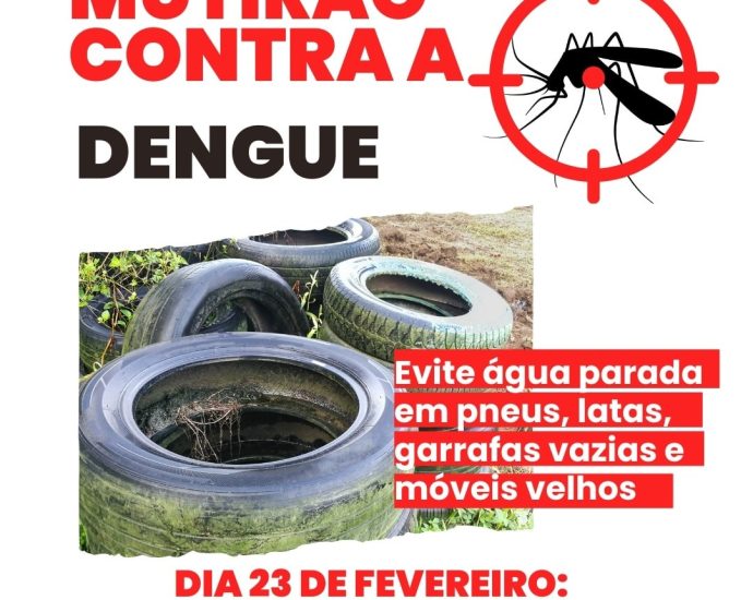 MUTIRÃO CONTRA A DENGUE EM MIRANDÓPOLIS AVANÇA PARA A 4ª SEMANA