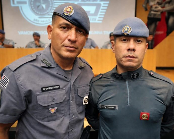 Policiais militares recebem homenagens por desempenho exemplar em Araçatuba