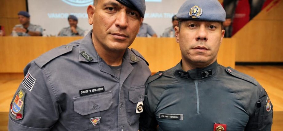 Policiais militares recebem homenagens por desempenho exemplar em Araçatuba