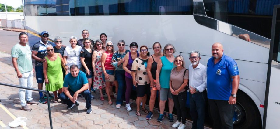 Delegação de Castilho parte para Jogos da Melhor Idade em Araçatuba