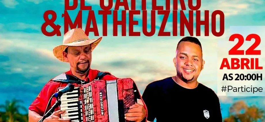 Show com Dé Gaiteiro e Matheuzinho em Castilho