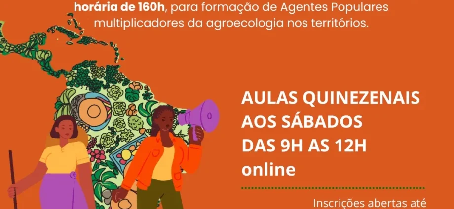 Curso de Formação de Agentes Populares em Agroecologia – Online