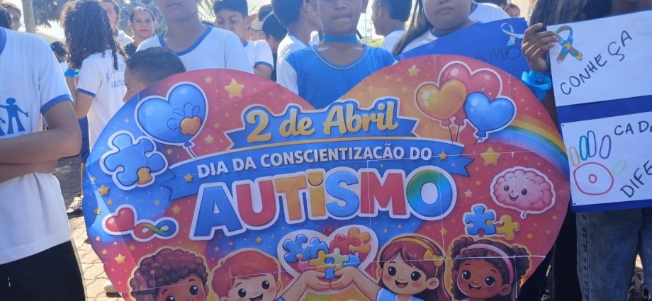 CAMINHADA DO AUTISMO EM CASTILHO SP GANHA FORÇA NO 5º ANO E REFORÇA REDE DE APOIO