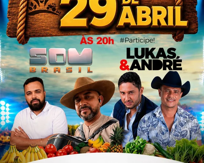 FEIRINHA COM SOM BRASIL E LUKAS & ANDRÉ EM CASTILHO SP