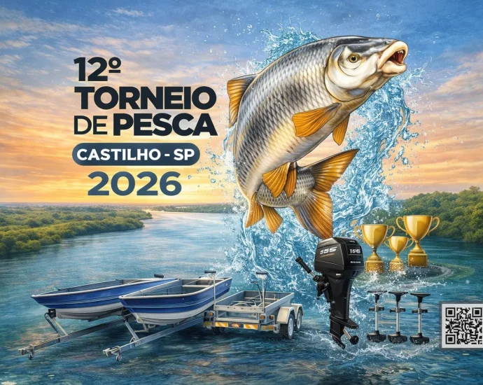 Última Semana de Inscrições para Torneio de Pesca em Castilho com Mais de R$ 30 Mil em Prêmios