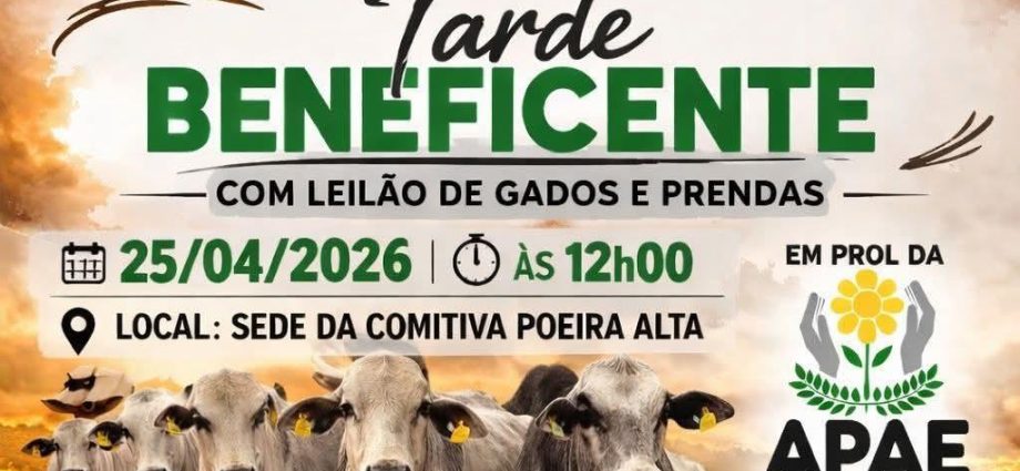 Comitiva Poeira Alta e Viralcool promovem tarde beneficente em prol da APAE de Andradina (SP)