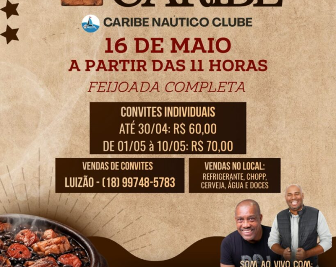 1ª Feijoada do Caribe: Confraternização e Solidariedade em Castilho