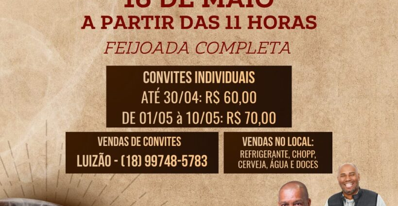 1ª Feijoada do Caribe: Confraternização e Solidariedade em Castilho