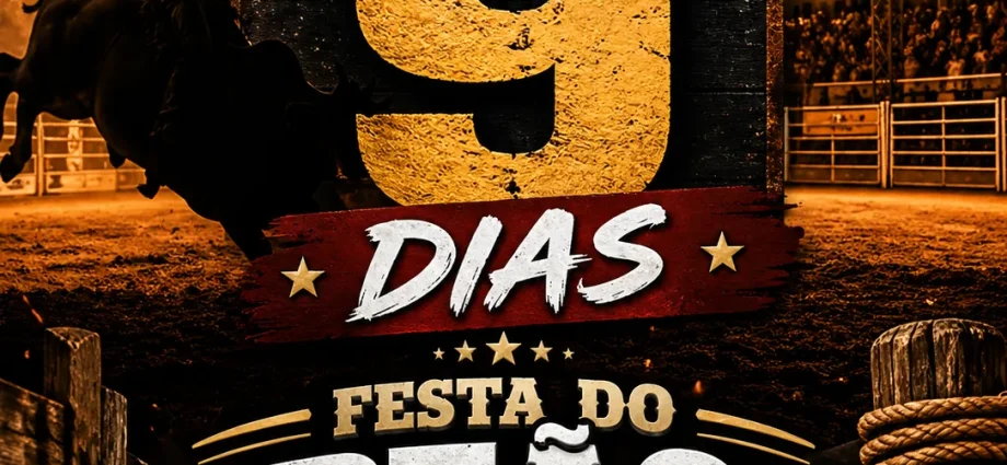 Faltam 9 dias para a Festa do Peão em Castilho 2026 e cidade já sente o clima do evento